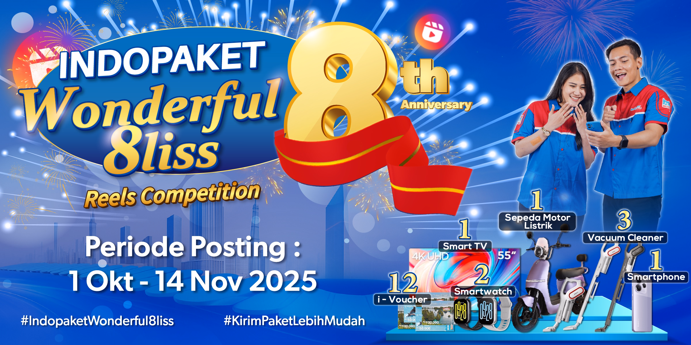 #IndopaketWonderful8liss Instagram Reels Competition 2025